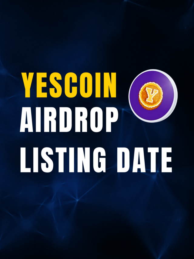 Yescoin airdrop listing date